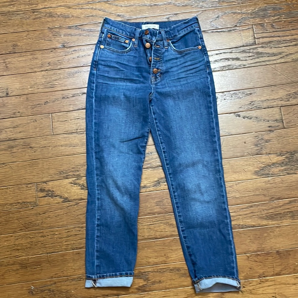 Madewell high rise perfect vintage crop size 25 great condition